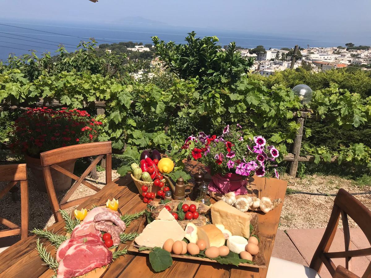 Agriturismo Del Sole Anacapri Kültér fotó